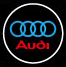 Светодиодная проекция логотипа AUDI