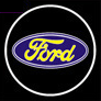 Светодиодная проекция логотипа FORD v.2